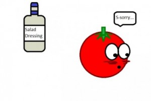 10 Why did the tomato blush