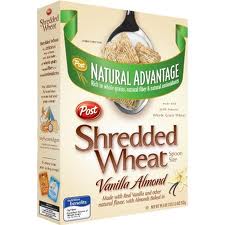 Natural Advantage Shredded Wheat Vanilla Almond