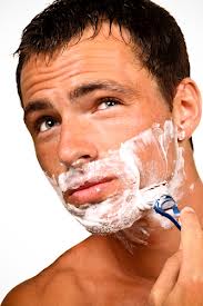 men + shaving + razor burn