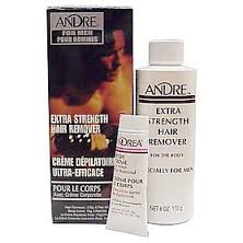 Andre Extra Strength Depilatory Cream Hair Remover for Men