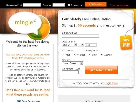 Mingle2 free online dating site