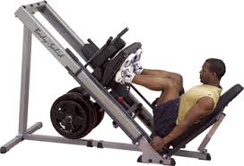 weight training program + leg press
