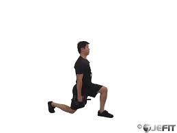 Dumbbell Rear Lunge and Curl