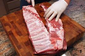 Pork rib cuts 