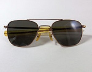 Vintage American Optical A/O Pilot FG-58 Sunglasses - 12K Gold Filled