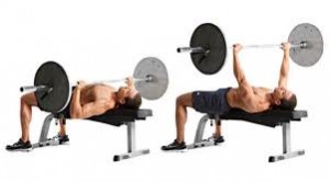 Barbell bench press